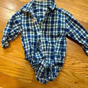 Janie & Jack button down body suit